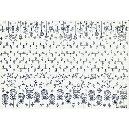 Holiday Lights Underglaze Transfer Sheet Holiday Lights Underglaze Transfer Sheet