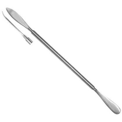 Metal Rounded and Serrated Modelling Tool Metal Rounded and Serrated Modelling Tool