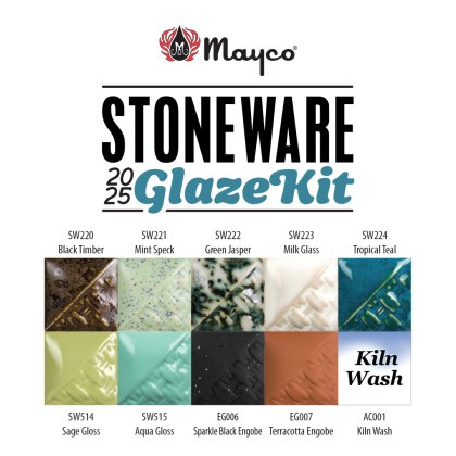 Mayco Stoneware 2025 Glaze Kit 4oz