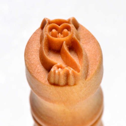 Small Owl MKM Stamp