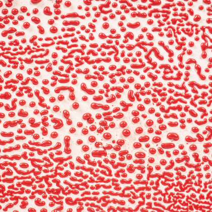 Red Amaco Crawls Glaze