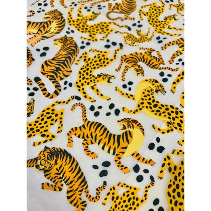 Jungle Tigers Underglaze Transfer