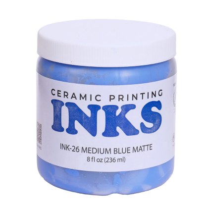 Medium Blue Matte Ink