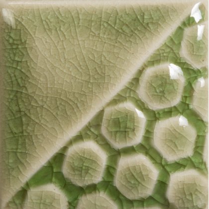 Mayco Green Tea Crackle Glaze Mayco Green Tea Crackle Glaze