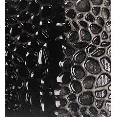 Black Brush On Earthenware Glaze EB13