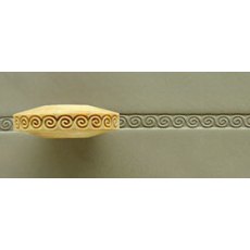 MKM FingerRoller Round Spiral Greek Key FR-12