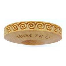 MKM FingerRoller Round Spiral Greek Key FR-12