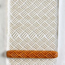 MKM Basketweave Wooden Hand Roller HR-23