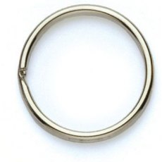 Key Ring Extra Large 38mm Nickle Plated