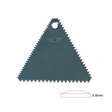 Perspex Triangular Hard Scraper