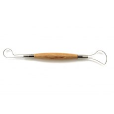Double Ended Squashed Circle Loop Pottery Tool S20