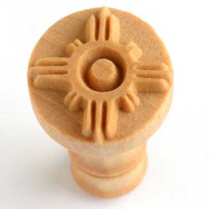 Medium Circle On Cross MKM Stamp