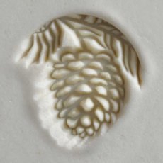 Medium Pine Cone MKM Stamp