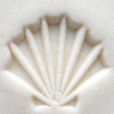 Small Debossed Sea Shell MKM Stamp