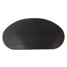 Steel Rounded Kidney Scraper Medium Flex