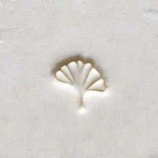 Mini Ginko Leaf MKM Stamp