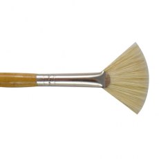 White Fan Brush 40mm B1-101