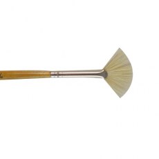 White Fan Brush 20mm B1-103
