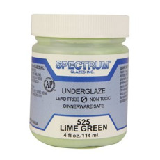 Spectrum Lime Green Underglaze