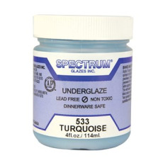Spectrum Turquoise Underglaze