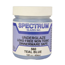 Spectrum Teal Blue Underglaze