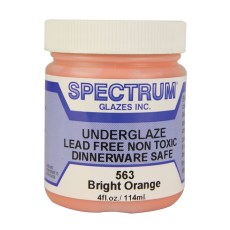 Spectrum Bright Orange Underglaze