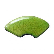 Metallic Lime Spectrum Raku Glaze
