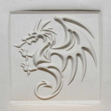 MKM Large Square Dragon Stamp SSL-072