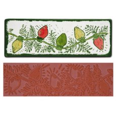 Mayco Holiday Lights Rubber Stamp