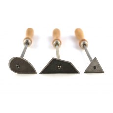 Set Of 3 Long Handled Budget Stem Turning Tools
