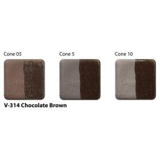 Chocolate Amaco Velvet Underglaze V314