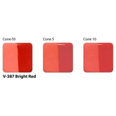 Bright Red Amaco Velvet Underglaze V387