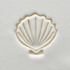 Medium Scallop Shell MKM Stamp