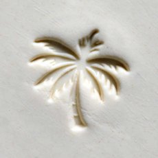 Medium Palm Tree MKM Stamp