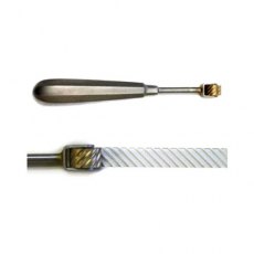 Metal Handled Clay Texture Roller Square 1609