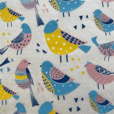 Birds Underglaze Transfer Sheet - Multi Coloured