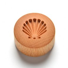 Curve Top Round Scallop Shell MKM Stamp