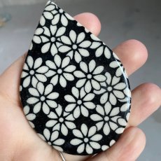 Tiny Flowers Underglaze Transfer Sheet - Black Tiny Flowers Underglaze Transfer Sheet - Black