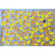 Pumpkins Underglaze Transfer Sheet - Multi Coloured Pumpkins Underglaze Transfer Sheet - Multi Coloured