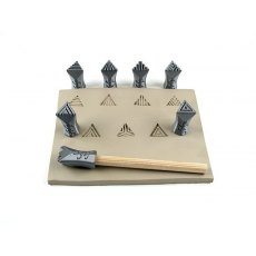 Equilateral Triangles Stamps Set Of 7