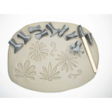 Flower Puzzle Stamps Set Of 11