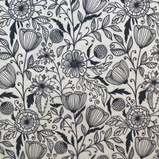Flower Doddle Underglaze Transfer Sheet