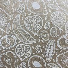 Fruit Underglaze Transfer Sheet - White