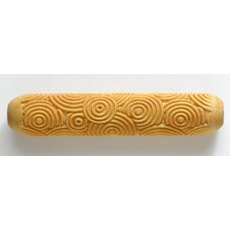 MKM Circles Upon Circles Wooden 12cm BIG Hand Roller BHR-28