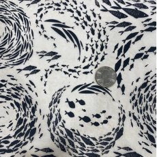 Fish School Underglaze Transfer Sheet