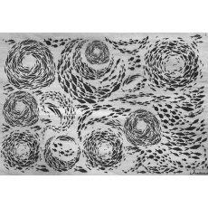 Fish School Underglaze Transfer Sheet Fish School Underglaze Transfer Sheet