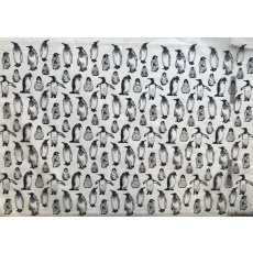 Penguins Underglaze Transfer Sheet Penguins Underglaze Transfer Sheet