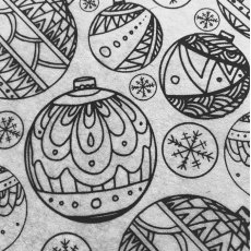 Ornaments Underglaze Transfer Sheet