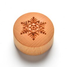 Curve Top Round Snowflake MKM Stamp