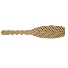 Ribbed Wooden Paddle Arrow Small